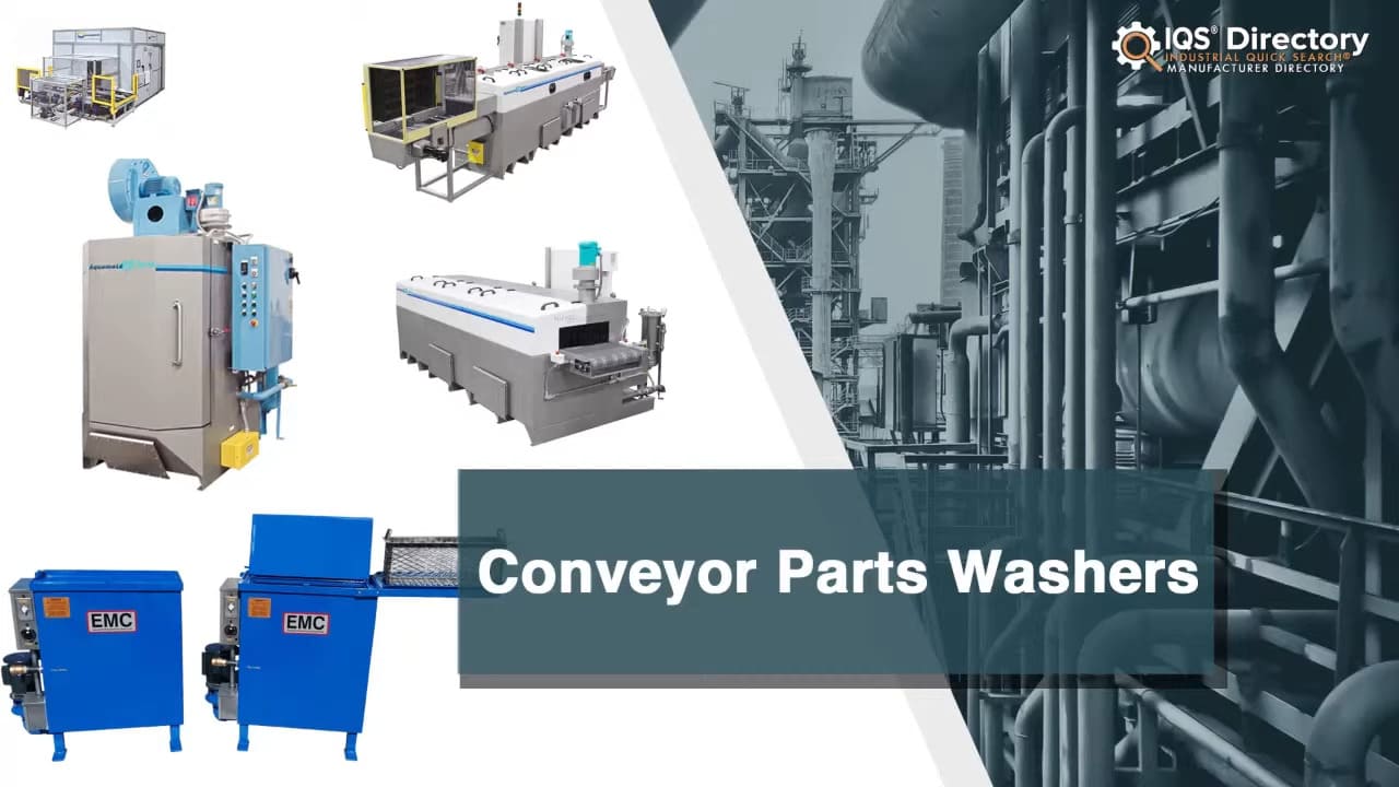 Conveyor Parts Washers